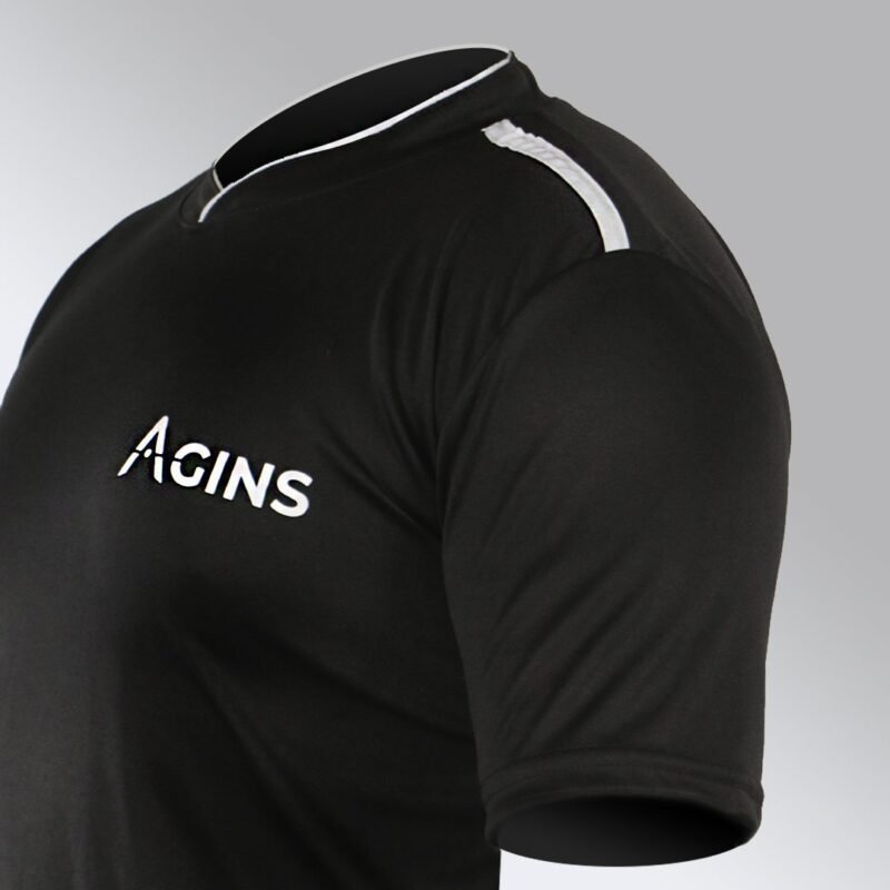 playera deportiva negra F1 GINS